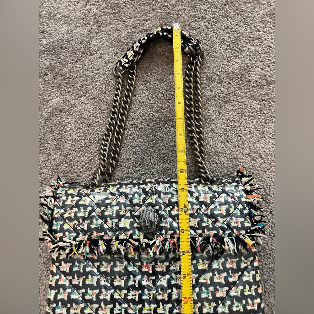 Kurt Geiger London Tweed Kensington Bag - Picture 15 of 17